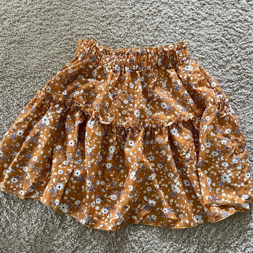 shein mini skirt